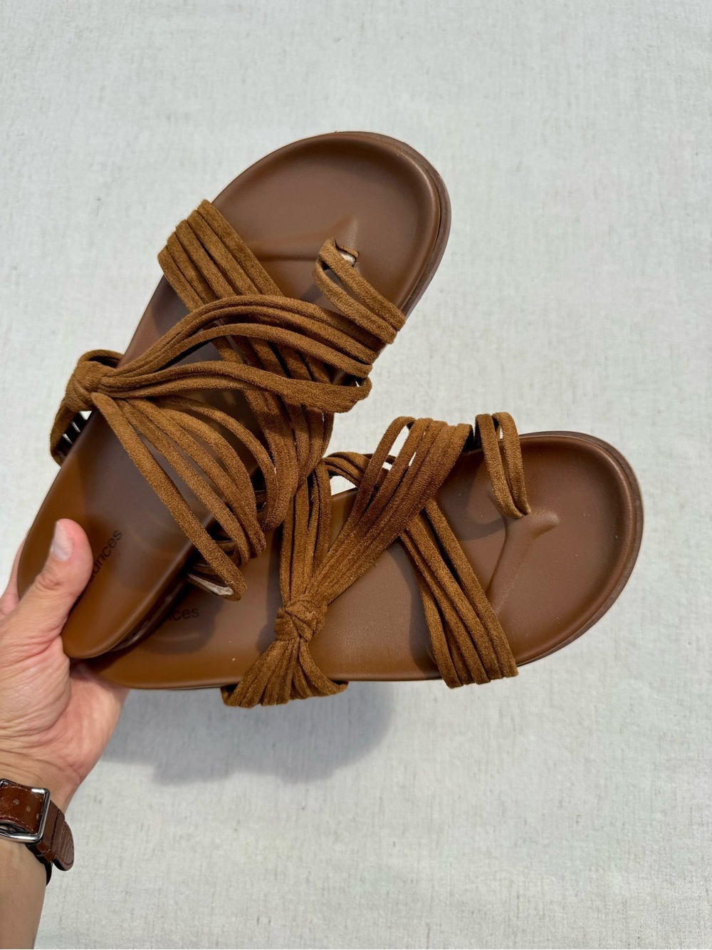 maurices strappy sandals - Picture 3 of 6